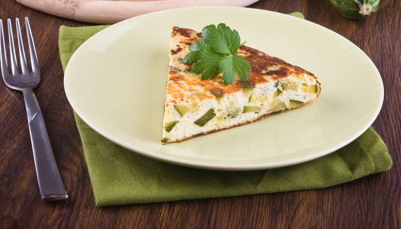 Quiche aux courgettes sans pâte