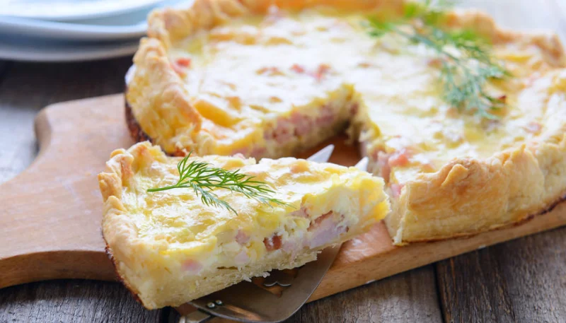 Quiche lorraine au Cookeo