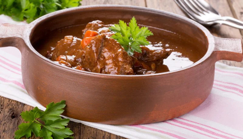 Ragoût de boeuf à la bière