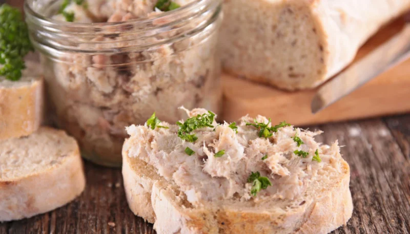 Rillettes de poulet au bleu