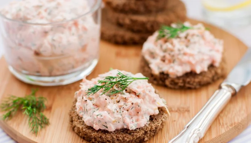 Rillettes de truite à la brousse