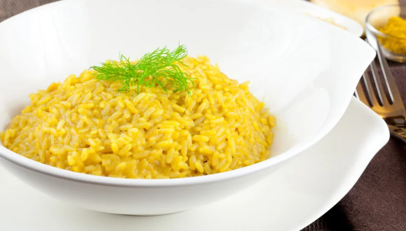 Risotto au safran