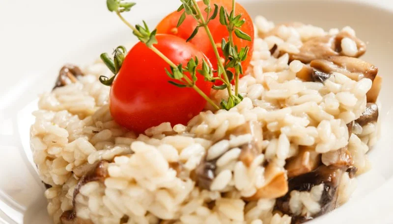 Risotto aux champignons