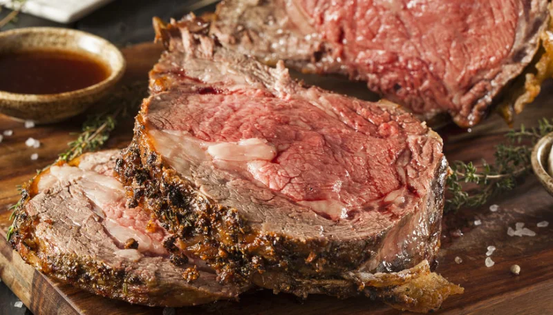 Rôti de boeuf aux herbes