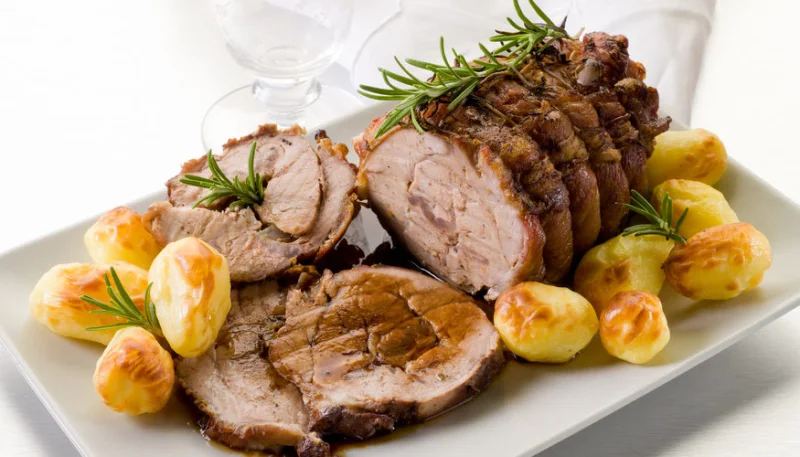 Rôti de veau au miel