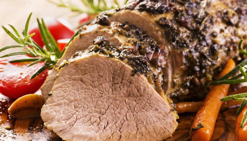 Rôti de veau au Xérès