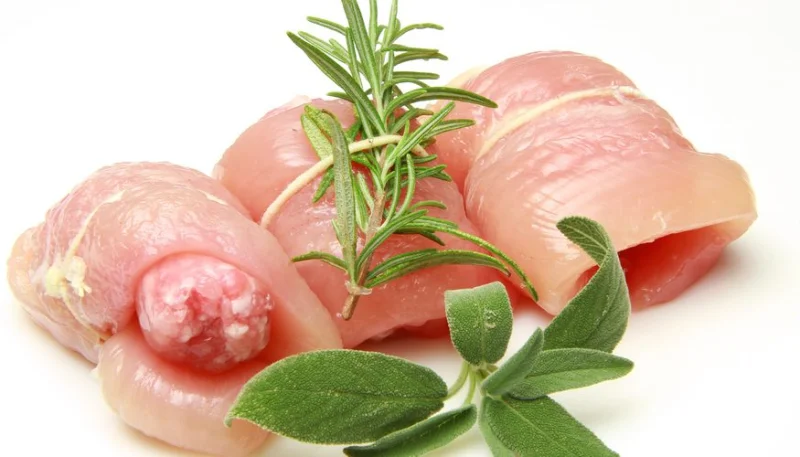Roulades de poulet farcies