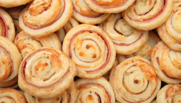 Roulés jambon fromage