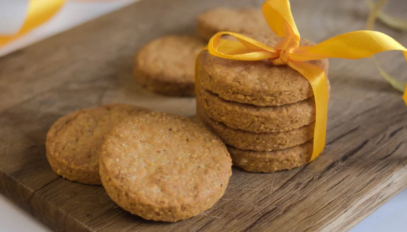 Sablés au parmesan et noisettes