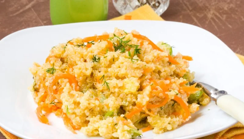 Salade de carottes, quinoa et figues