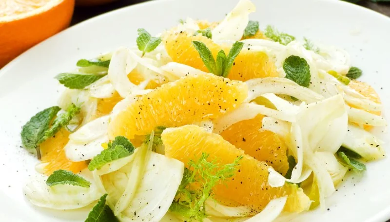 Salade de fenouil mariné aux agrumes