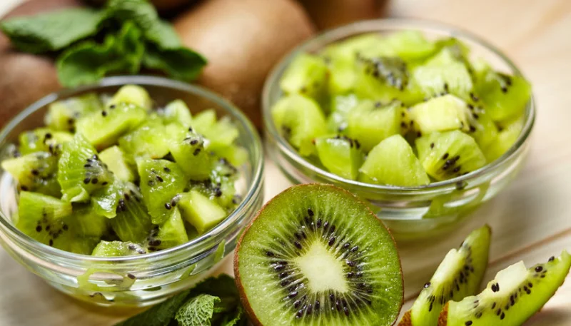 Salade de kiwis au gingembre