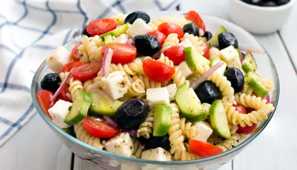 Salade de pâtes à la grecque