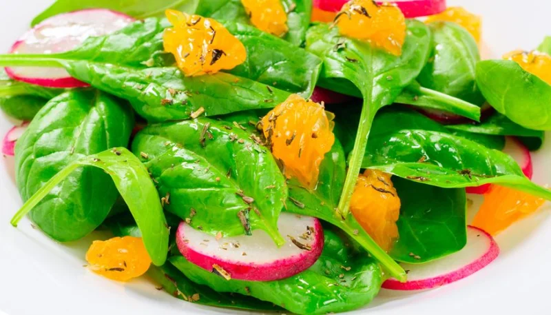 Salade de radis aux oranges