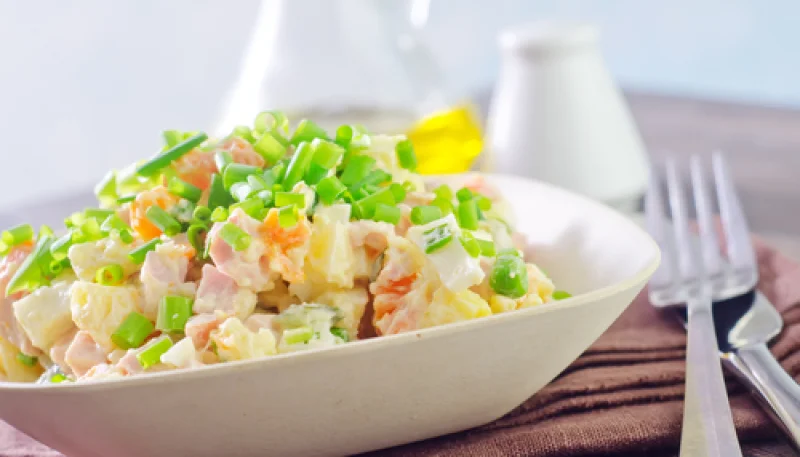 Salade de pommes de terre piémontaise légère