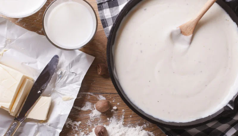 Sauce béchamel au Cooking Chef