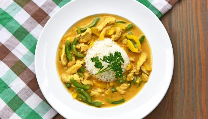 Sauté de dinde au curry