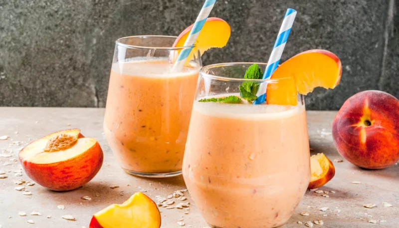 Smoothie à la pêche au Thermomix