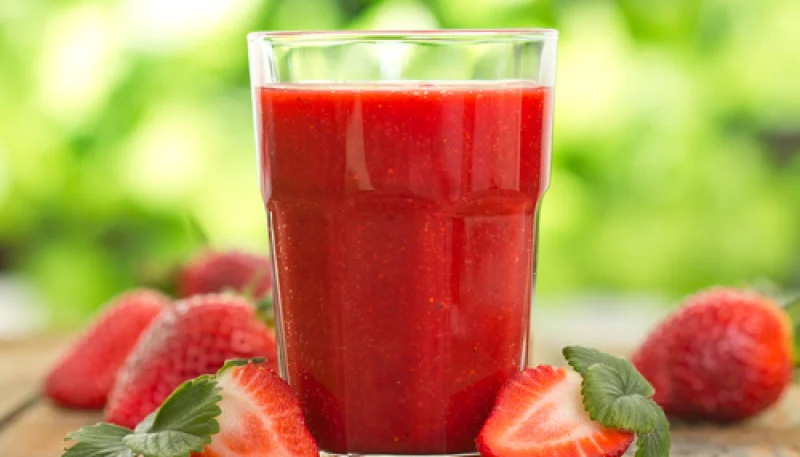 Smoothie fraise kiwi