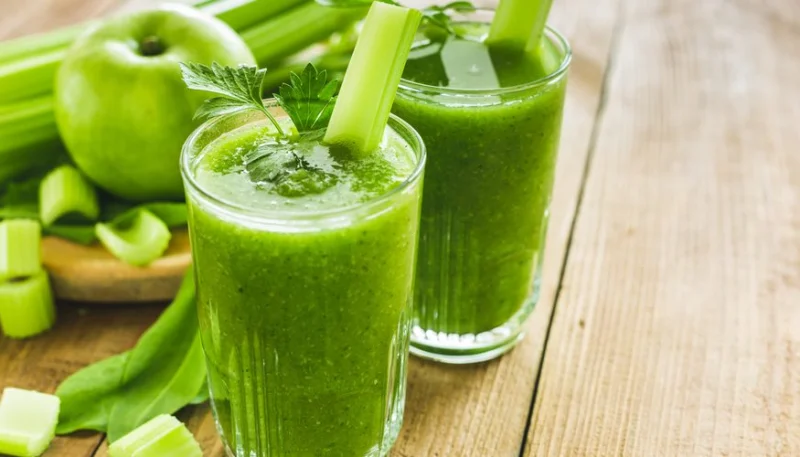 Smoothie pomme céleri miel