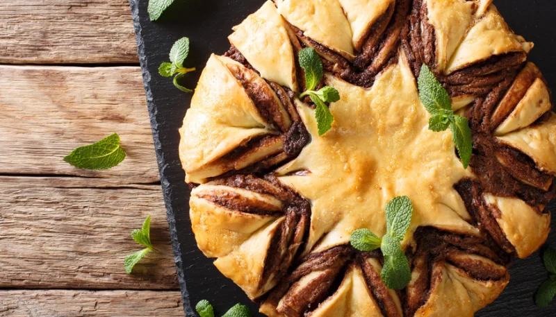 Tarte soleil au Nutella