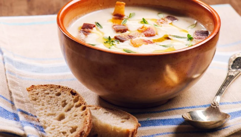 Soupe au lard