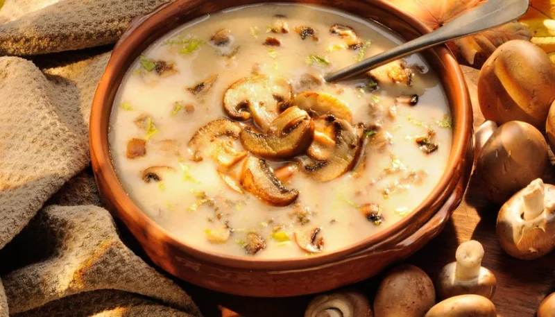 Soupe de champignons