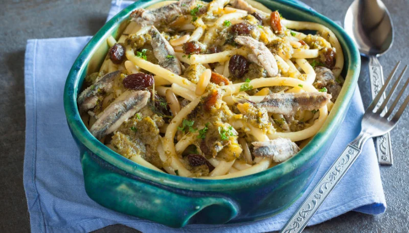 Spaghetti aux sardines à la sicilienne