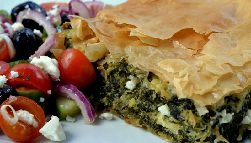 Spanakopita grecque