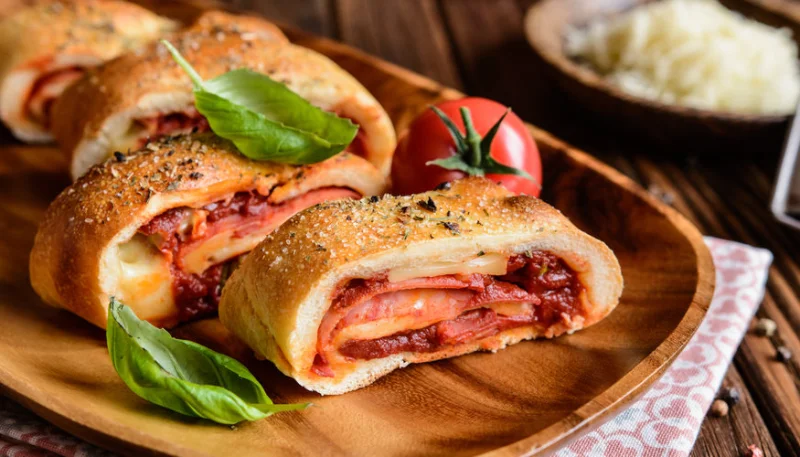 Stromboli au salami