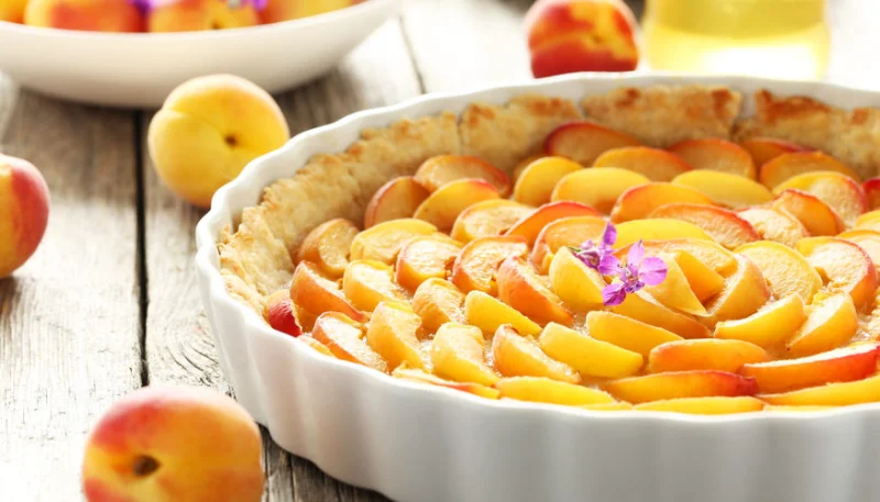 Tarte à l'abricot et à la cannelle