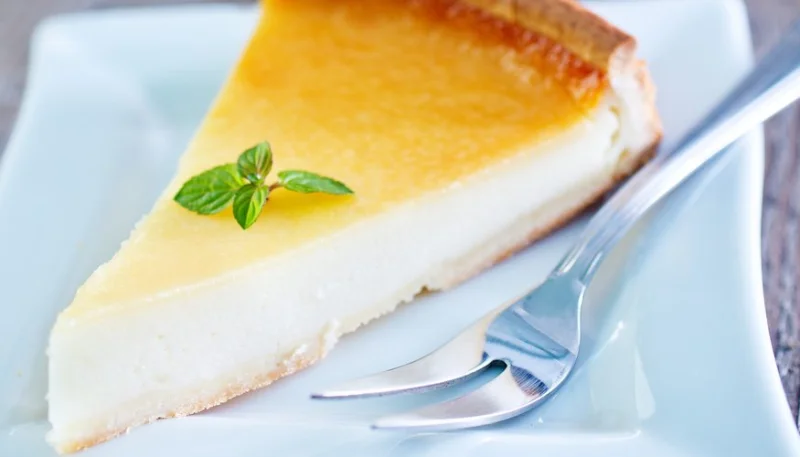 Tarte au fromage blanc et au kirsch