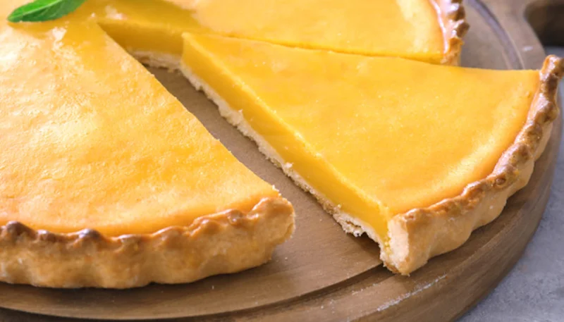 Tarte au fruit de la passion