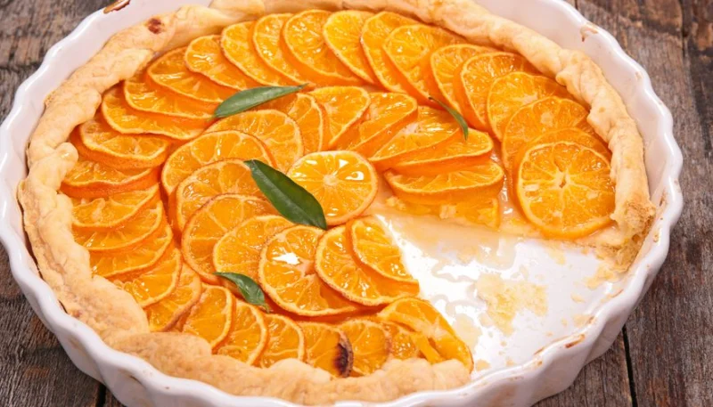 Tarte aux clémentines