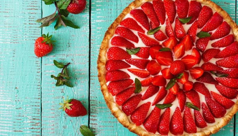 Tarte aux fraises