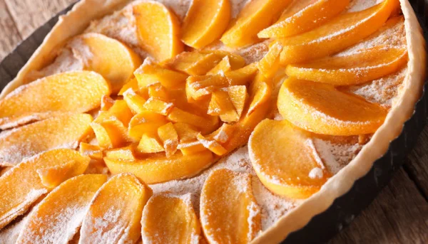 Tarte aux kakis