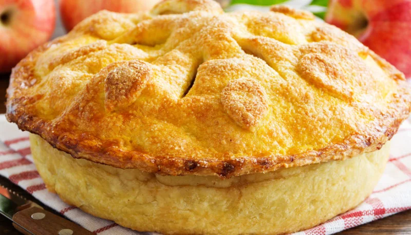 Tarte aux pommes à l'américaine (Apple pie)