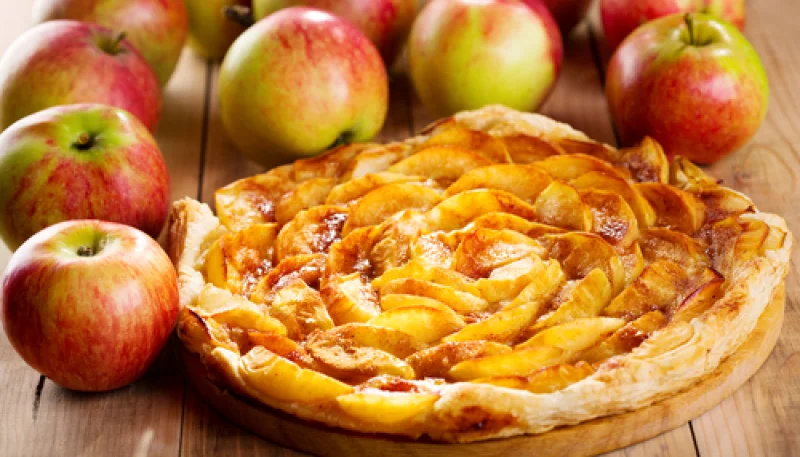 Tarte fine aux pommes