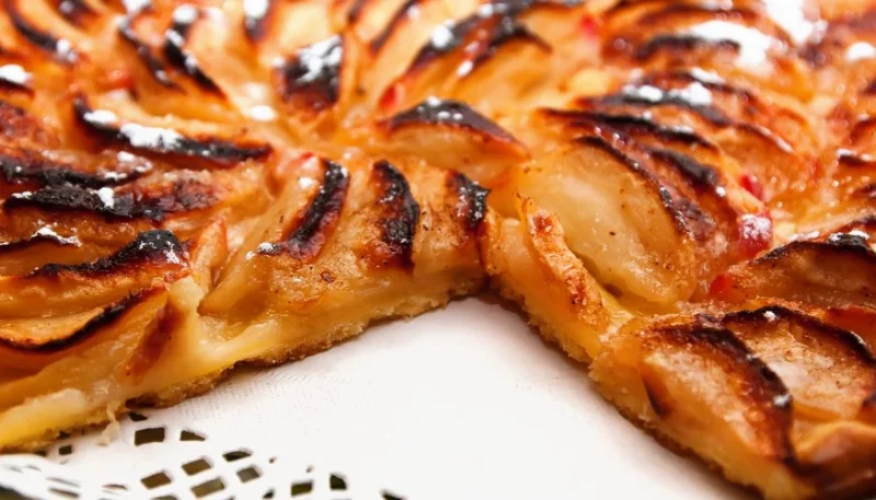 Tarte paysanne aux pommes