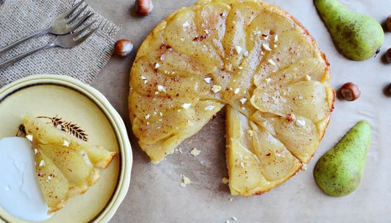 Tarte tatin aux poires