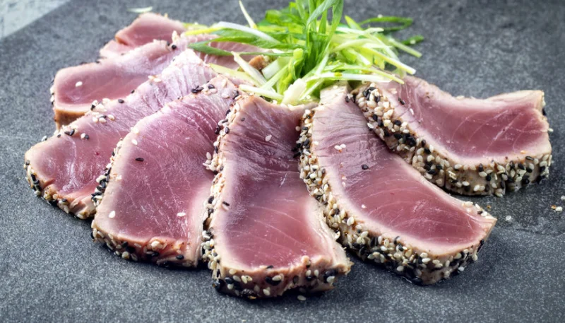Tataki de thon au sésame