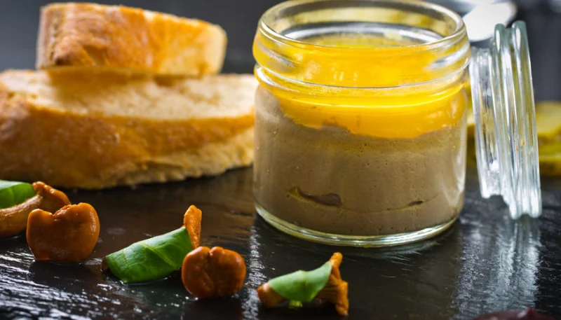 Terrine de foie gras au micro-ondes