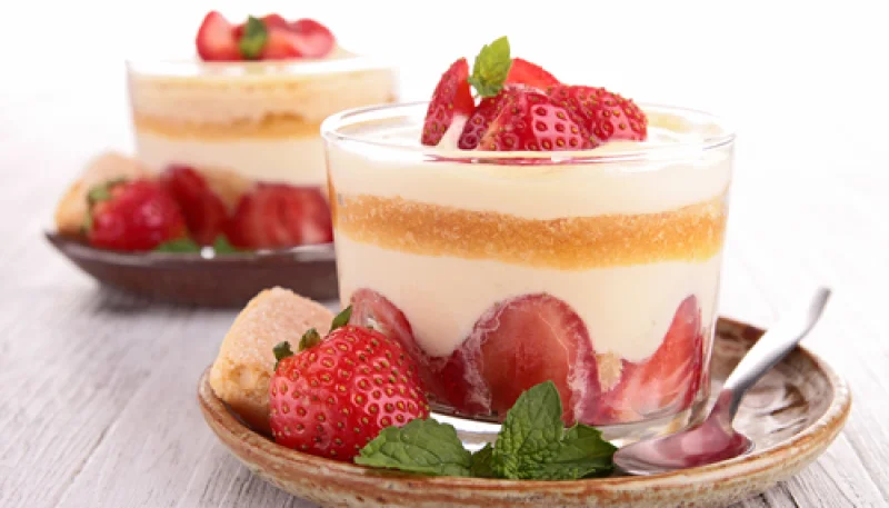 Tiramisu aux fraises