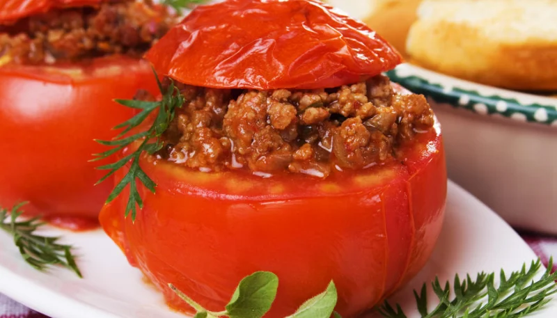 Tomates farcies au Cookeo
