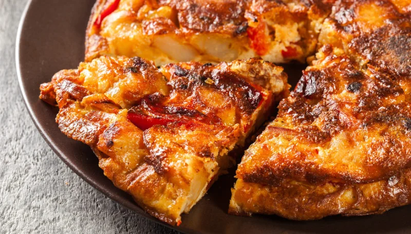 Tortilla espagnole au chorizo