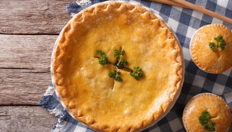 Tourte au camembert