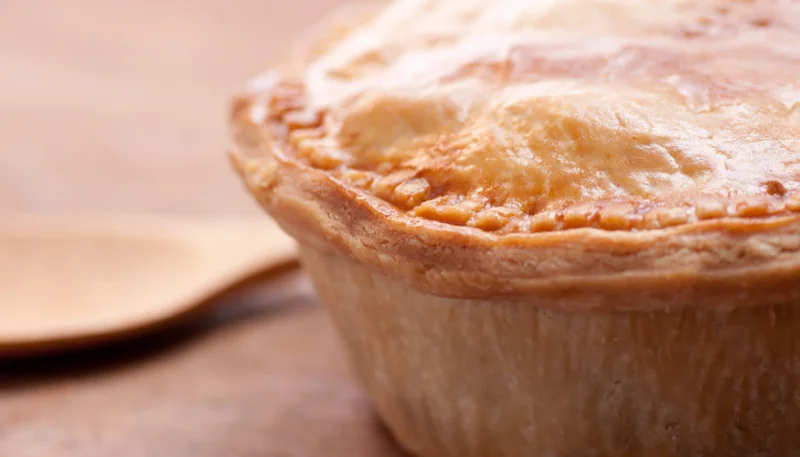 Tourte aux poireaux et saumon