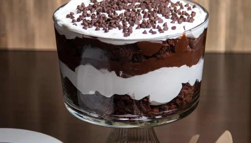 Trifle au Nutella et banane