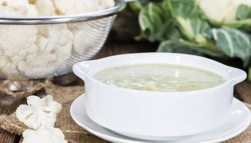 Velouté de chou-fleur au comté