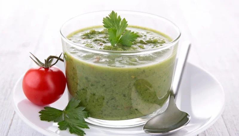 Velouté de concombre à la grecque